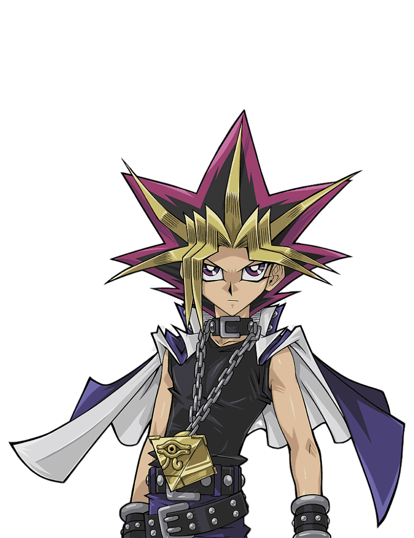 A imagem retrata uma cena vibrante do mundo de Yu-Gi-Oh!, um popular jogo de cartas colecionáveis japonês e uma série de anime. Vários personagens e elementos são apresentados, criando uma atmosfera emocionante e dinâmica.
                        Na parte da frente, um personagem de anime está posicionado no lado direito da imagem. O personagem apresenta uma aparência distinta, usando uma camiseta branca e calças pretas. Essa pessoa exala confiança e força, com seu olhar intenso voltado para um ponto intrigante à frente.
                        À esquerda do personagem de anime, uma caixa dourada chamativa é exibida proeminente. A caixa apresenta um símbolo semelhante a um olho, conferindo-lhe uma qualidade misteriosa e enigmática. Seu propósito e significado precisos permanecem ocultos, despertando curiosidade e suspense.
                        Espalhados por toda a imagem, múltiplos elementos e personagens do universo de Yu-Gi-Oh! adicionam profundidade e complexidade à cena. No canto superior direito, uma coleção de cartas de Yu-Gi-Oh! está parcialmente visível, sugerindo uma reunião ou evento relacionado ao jogo. Mais abaixo, uma personagem de anime segura graciosamente uma bolsa, enfatizando sua postura fashion e confiante.
                        Além disso, uma grande variedade de acessórios e roupas pode ser observada. Uma pulseira preta e prateada com tachas é usada no pulso do personagem, proporcionando um toque moderno e estiloso à sua vestimenta. A presença de um cinto e um anel dourado complementa ainda mais seu visual geral, aprimorando seu senso de estilo pessoal e sofisticação.
                        A estética da imagem é elevada pela habilidosa combinação de cores, incluindo tons vibrantes de azul, amarelo e vermelho. Essas cores ousadas contribuem para a atmosfera geral energética e envolvente, capturando perfeitamente o espírito do universo de Yu-Gi-Oh!.
                        No geral, a imagem apresenta uma visão imersiva do mundo de Yu-Gi-Oh!, mostrando seus personagens únicos, elementos cativantes e estética vibrante.clique aqui para mais informações sobre a primeira temporada de yu gi oh